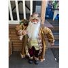 Image 4 : 2 41" Tall Santa Figures NO SHIPPING