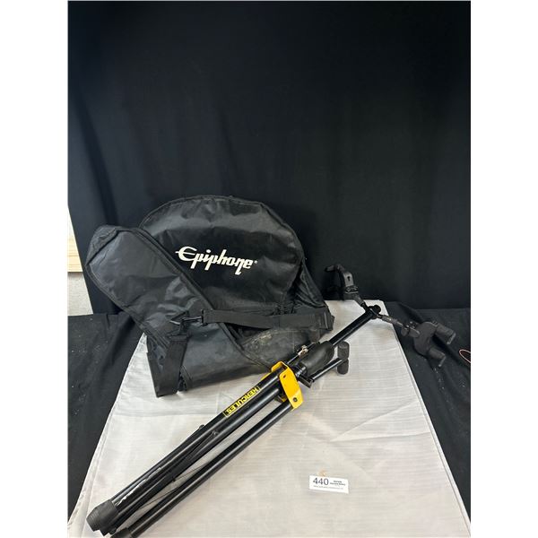 Guitar Stand and Guitar Bag