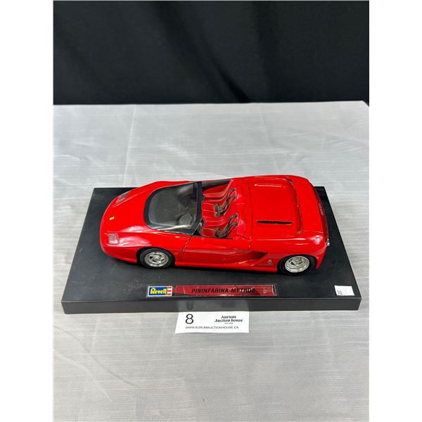 Pininfarina Mythos Diecast Car on Stand