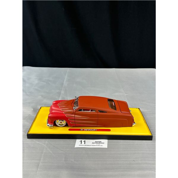 51 Mercury Diecast Car on Stand