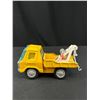 Image 2 : Set of 3 Diecast Construction Style Trucks, Blue Pickup, Yellow Tow Truck etc