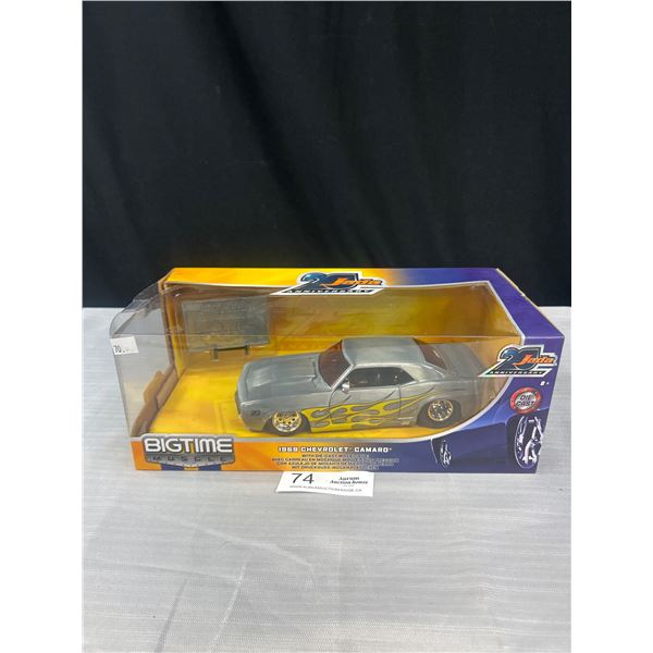 Big Time Muscle 1969 Chevrolet Camaro Diecast Car in Original Box