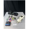 Image 1 : Vintage Batman Lot of Vechicles, Remote Control + Action Figures