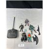 Image 10 : Lot of Batman Vehicles, Remote Control and Action Figures