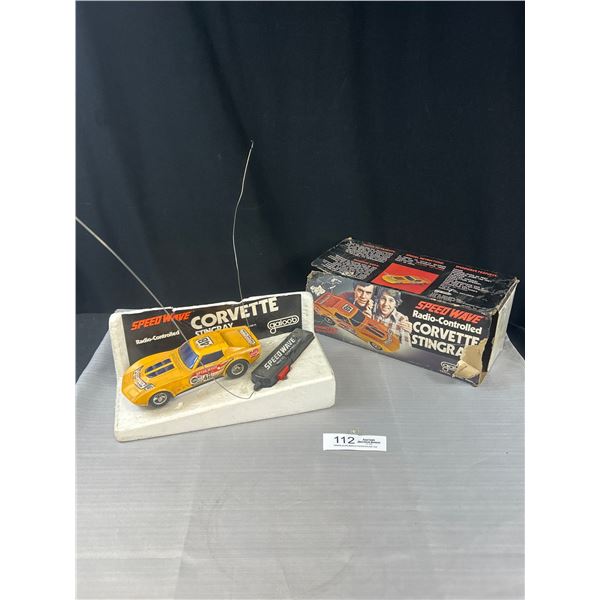 1/26th Scale Radio Controlled Corvette Stingray w/ Original Box
