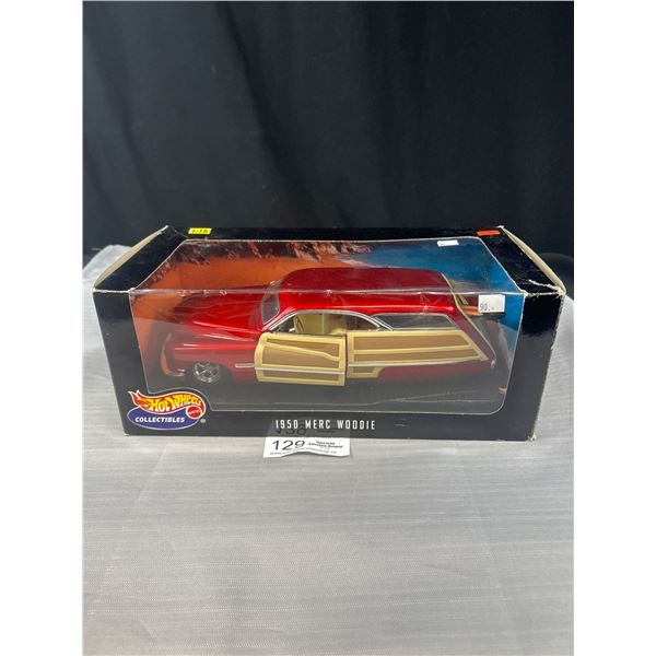 1/18th Scale 1950 Marc Woody Diecast Car in Original Box Hotwheels