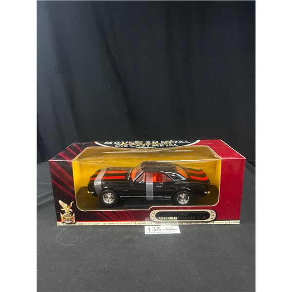1/18th Scale Diecast 1967 Chevrolet Camero Still Sealed in Original Box