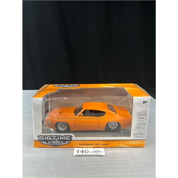 1/24th Scale Diecast 1969 Pontiac GTO Judge in Original Box