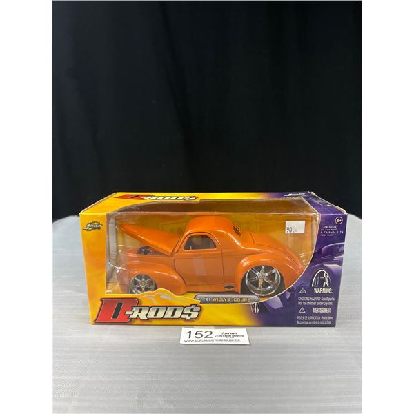 1/24th Scale 1941 Willy Coupe Diecast Car in Original Box