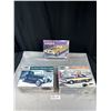 Image 1 : 3 Vintage Model Kits Open but Complete, 67 Plymouth, 69 Olds and 32 Ford