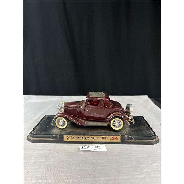 1/18th Scale Diecast Car 1923 3-Window Coupe
