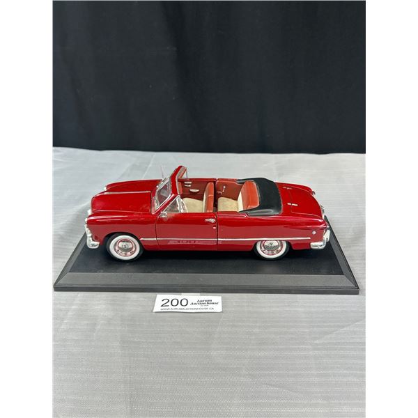 1/18th Scale Diecast Car 1949 Ford Convertible