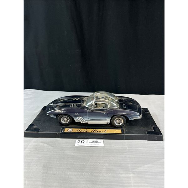 1/18th Scale Diecast Car Mako Shark Corvette