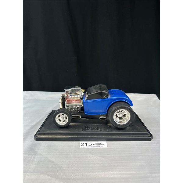 1/124th Scale Muscle Machines Hotrod On Stand