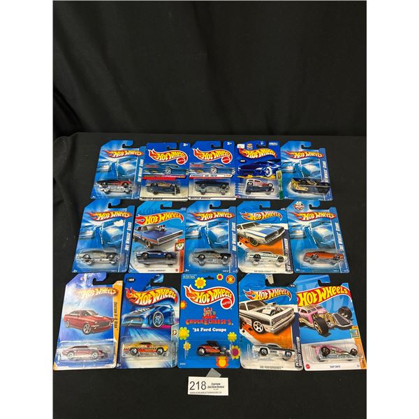 Lot of 15 Hotwheels in Original Packages