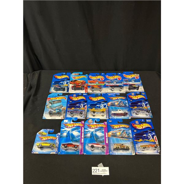 Lot of 15 Hotwheels in Original Packages
