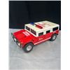 Image 2 : Lot of 4 Large Plastic Emergency Vehicles, Tonka Hummer Ambulance, Police Cars, etc