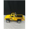 Image 2 : Vintage Metal Tonka Truck and Bulldozer w/ Plastic Trailor, Great Shape