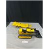 Image 6 : Vintage Metal Tonka Truck and Bulldozer w/ Plastic Trailor, Great Shape