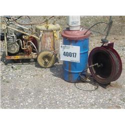 PAINT MACHINE, PUMP, GREASE