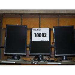 MONITORs, 20" & 19" FLAT PANEL COLOR