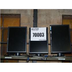 MONITORS, 20" & 19" FLAT PANEL COLOR