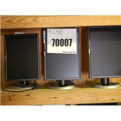 MONITORS, 20" & 19" FLAT PANEL COLOR