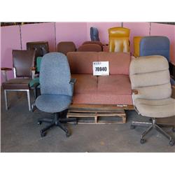 LOT OF OFFICE FURNITURE