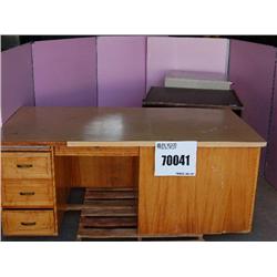 DESK, TABLE, CABINET, FILE 2 DR. LETTER