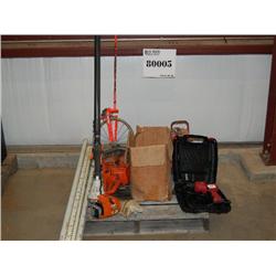 LOT OF MISCELLANEOUS EQUIPMENT