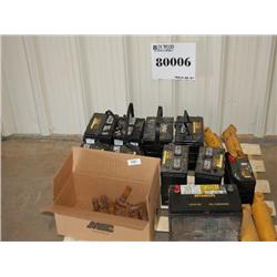 BATTERIES, HYD. CYLINDERS,BOLTS