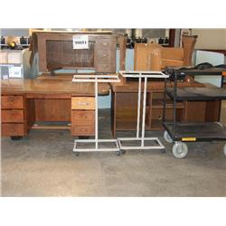 LOT OF MISCELLANEOUS OFFICE FURNITURE