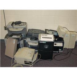 LOT OF MISCELLANEOUS PRINTERS & UPS