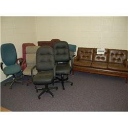 CHAIRS, EXECUTIVE CHAIRS, SOFA, 3 SEAT/CUSHION