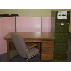 LOT OF MISCELLANEOUS OFFICE FURNITURE