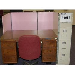 LOT OF MISCELLANEOUS OFFICE FURNITURE