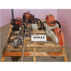 SAW, GAS CHAIN SAWS, GRASS TRIMMER, MASONARY SAW