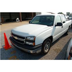 2007 CHEVROLET SILVERADO EXTENDED CAB PICKUP
