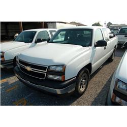 2007 CHEVROLET SILVERADO EXTENDED CAB PICKUP