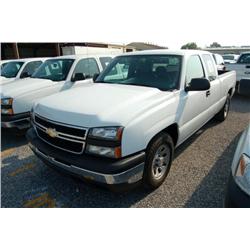 2007 CHEVROLET SILVERADO EXTENDED CAB PICKUP