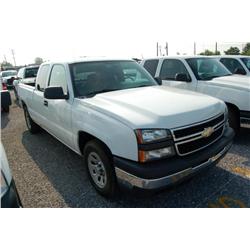 2007 CHEVROLET SILVERADO EXTENDED CAB PICKUP