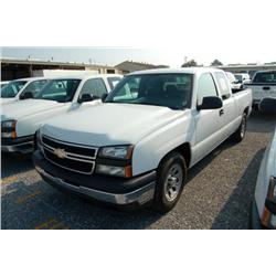 2007 CHEVROLET SILVERADO EXTENDED CAB PICKUP