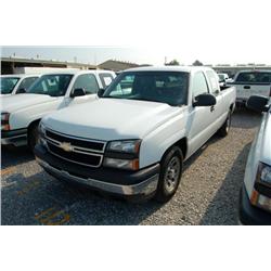 2006 CHEVROLET SILVERADO EXTENDED CAB PICKUP