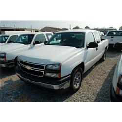 2006 CHEVROLET SILVERADO EXTENDED CAB PICKUP