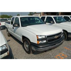 2006 CHEVROLET SILVERADO EXTENDED CAB PICKUP