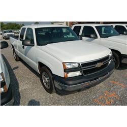 2006 CHEVROLET SILVERADO EXTENDED CAB PICKUP