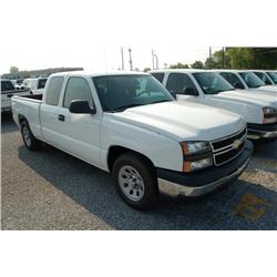 2006 CHEVROLET SILVERADO EXTENDED CAB PICKUP
