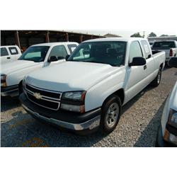 2006 CHEVROLET SILVERADO EXTENDED CAB PICKUP