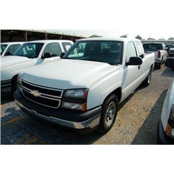 2006 CHEVROLET SILVERADO EXTENDED CAB PICKUP
