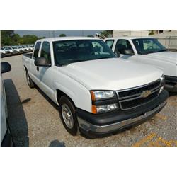 2006 CHEVROLET SILVERADO EXTENDED CAB PICKUP